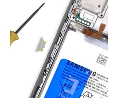 Samsung A546 A54 maitinimo mygtukas Baltas