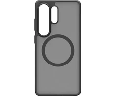 Samsung Capella Magnet dėklas skirtas Samsung Galaxy S26 Ultra, MagSafe Compatible – juodos spalvos