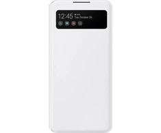 Dėklas EA426PWE Smart S View dangtelis, skirtas Samsung Galaxy A42 (5G) (Baltas)