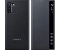 Samsung Galaxy Note10 Clear View dėklas (Juodas) ZN970CBE 