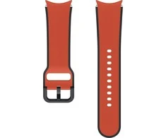 Išmaniojo laikrodžio Samsung Galaxy Watch 4/5 silikoninis dirželis, Raudonos spalvos, 20mm