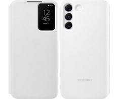 Dėklas Samsung EF-ZS906CWEGEE Smart Clear View dangtelis Galaxy S22+ baltas