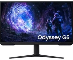 Monitorius Samsung | Odyssey G5 G51F | 27 " | VA | QHD | 16:9 | 180 Hz | 1 ms | 2560 x 1440 pikselių | 300 cd/m² | HDMI jungtys quantity 2 | Juodas