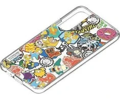 „Samsung GP-TOU021HOYYW“ dėklas „EtuiFrame“, skirtas „Galaxy S22“: „Simpsonų veidai“ (baltas)