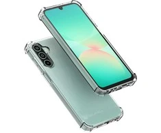 „Samsung Mobeen Clear“ dėklas, skirtas „Galaxy A26 5G“. Permatomas.