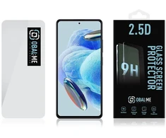 OBAL:ME 2.5D apsauginis stiklas telefonui Xiaomi Redmi Note 12 Pro 5G Clear