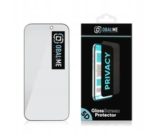 OBAL:ME Privacy 5D Apsauginis stiklas Screen Protector skirtas Apple iPhone 17 Pro Max Juodas