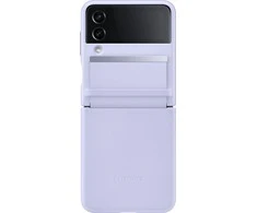 Dėklas VF721LLE Flap Leather Cover for Samsung Galaxy Flip 4, Serenity Violetinė (Serenity Violetinė)