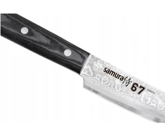 Samura DAMASCUS 67 Universalus virtuvinis pjaustymo peilis Tanto 230 mm