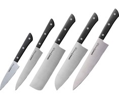 Samura Harakiri virtuvės peilis 5 vienetų (SHR-0250B)
