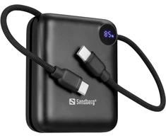 Sandberg 421-26 Išorinė baterija, ličio polimerų (LiPo), 10000 mAh, juoda