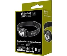 Sandberg Headlamp 5in1 Recharge Sensor