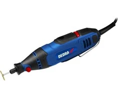 Dedra Mini graveris135W rinkinys su aksesuarais 215 vnt lagaminas