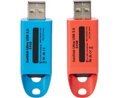 USB laikmena SanDisk Cruzer Ultra 32GB USB 3.0 130 MB/s, 2 vnt.