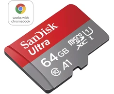 Atminties kortelė SanDisk Ultra Micro SDXC UHS-I Class 10, 64 GB, be adapterio
