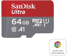 Atminties kortelė SanDisk Ultra Micro SDXC UHS-I Class 10, 64 GB, be adapterio