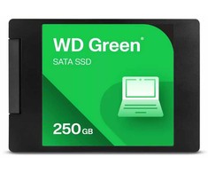 SSD diskas su „SANDISK“ WD Žalias (2,5 colio, 250 GB, SATA 6 Gb/s)