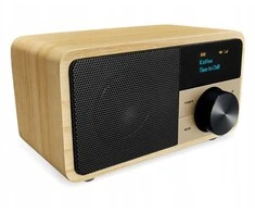 Sangean DDR-7 Natural Wood DAB+/FM-RDS/AUX-in/Bt medinis radijas