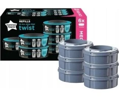 Tommee Tippee kasetės sauskelnių konteineriui Sangenic Twist, 6 vnt.