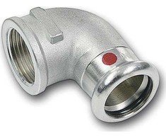 SANHA SANHA-THERM C-Stahl 90° perėjimo alkūnė d28x1 GWSANHA