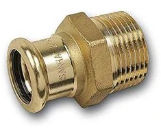 SANHA Purapress nypel perėjimas ZW x GZ 22mm x 3 / 4 "(182432234)