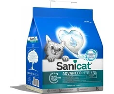 Catradish Sanicat Išplėstinė Higiena, gargždas, katėms, 5l, bekvapis