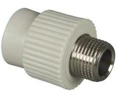 Sanitas Tarpmovė 23.2025A PPR, 20 mmx3/4″ metal. išor. sriegis