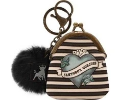 Santoro Londonas Portmonetka, Breloczek - Gorjuss Pirates - Juodas Pearl