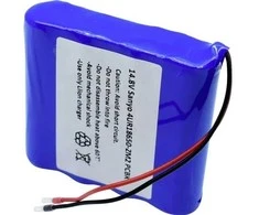 Sanyo 4/UR18650-ZM2 PCBK speciali baterija 18650 ličio kabelis 14,4 V 2420 mAh