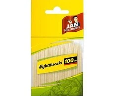 Sarantis Dantų krapštukai Jan Niezbędny 6,5 cm 100 vnt.medžio