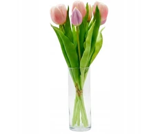 Saska Garden Rožinių tulpių puokštė 31 cm dekoracija