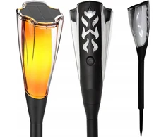 Saska Garden SAULĖS ENERGIJOS LED ŠVIESTUVAS FAKELAS 7,5×7,5x65CM 1077451