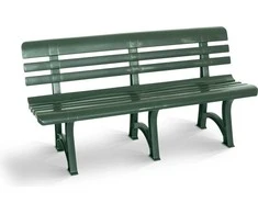 Saska Garden Sodo suolas Olimpia 150x53x77cm žalias 8003723500897