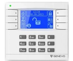 Satel PRiMA LCD WH-BL LCD grafinė klaviatūra GENEVO valdymo pultams