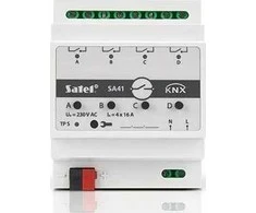 SATEL KNX 4 kanalų perjungimo pavara KNX-SA41