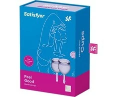 Satisfyer Menstruacijų taurė Fel Good Satisfier (violetinė)