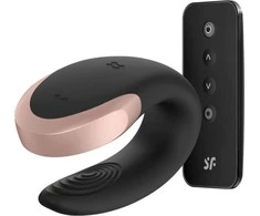 „Satisfyer“ „SATISFIER DOUBLE LOVE CONNECT“ programėlė Juodas