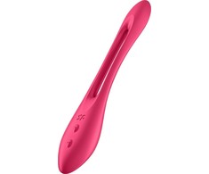 SATISFYER ELASTIC JOY RAUDONA