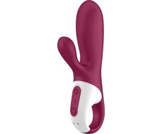 SATISFYER_Hot Bunny Vibrator Connect App wibrator Lila