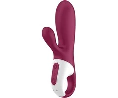 SATISFYER_Hot Bunny Vibrator Connect App wibrator Lila