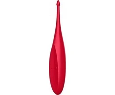 SATISFYER _ Twirling Pramogos Vibratorius Poppy Raudona vibracija