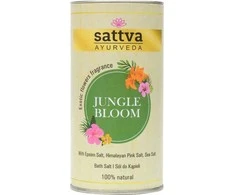 Druskų voniai mišinys Jungle Bloom, Sattva Ayurveda, 300g