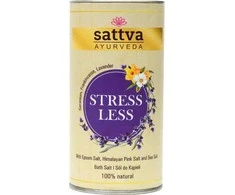 Druskų voniai mišinys Mažiau Streso, Sattva Ayurveda, 300g