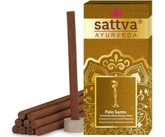 Storos smilkalų lazdelės Palo Santo Dhoop, Sattva Ayurveda, 20g