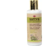 Plaukų kondicionierius Jasmine - Aloes, Sattva Ayurveda, 210ml