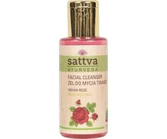 Natūralus veido prausiklis „Indian Rose“ 100 ml – SATTVA