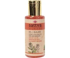 Gyvybingumo suteikiantis plaukų aliejus Vitalising, Sattva Ayurveda, 100ml