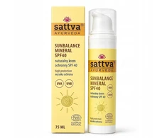 Sattva SunBalance Mineral natūralus krem ochronny SPF40 75ml