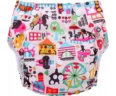 Sauskelnė Simed Happy Town 3-15 kg, 1 vnt.