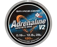 Savage Gear Pintas Valas 4-gijų SG HD4 Adrenaline V2 0.13mm 120m 7.8kg